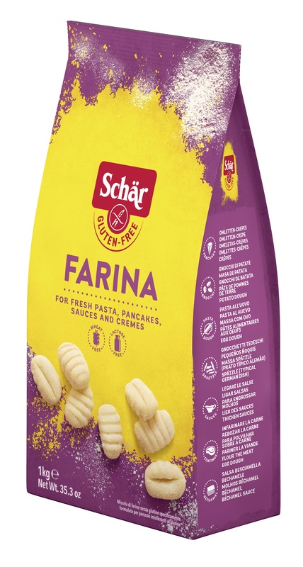 SCHAR FARINA PER PASTA FRESCA PANCAKES SALSE E CREME 1 KG - Farmadott.it