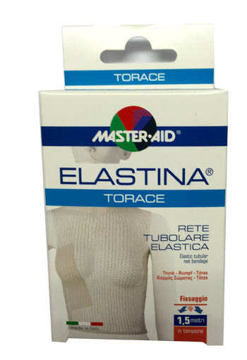 RETE TUBOLARE ELASTICA IPOALLERGENICA MASTER-AID ELASTINA TORACE 5 MT IN TENSIONE CALIBRO 8 CM - Farmadott.it