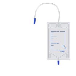 SACCA DI DRENAGGIO DA GAMBA PER INCONTINENZA TUBO 10 CM 10 PEZZI - Farmadott.it