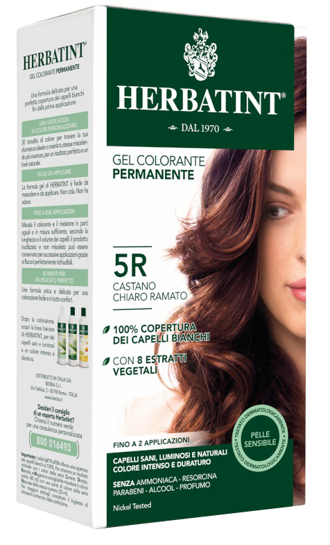 HERBATINT 5R CASTANO CHIARO RAMATO 150 ML - Farmadott.it