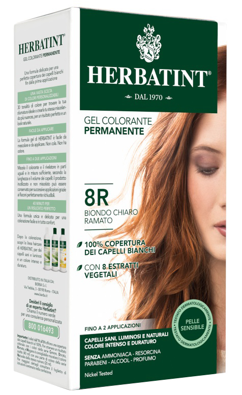 HERBATINT 8R BIONDO CHIARO RAMATO 150 ML - Farmadott.it