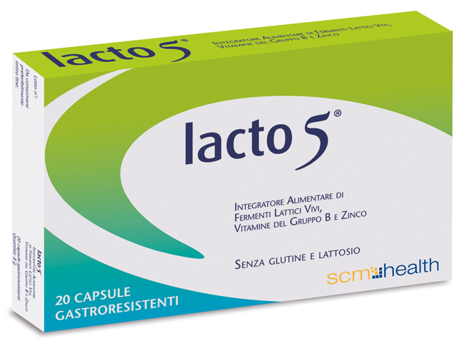 LACTO 5 20 CAPSULE - Farmadott.it