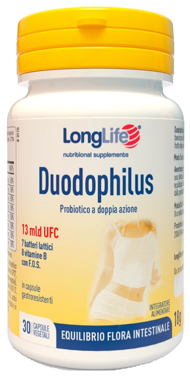 LONGLIFE DUODOPHILUS 30 CAPSULE VEGETALI - Farmadott.it