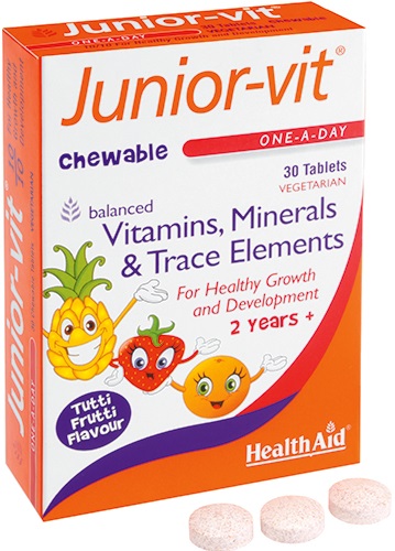 JUNIORVIT BLISTER 30 TAVOLETTE MASTICABILI - Farmadott.it
