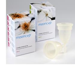 COPPETTA MESTRUALE MOONCUP TAGLIA B PICCOLA PER DONNE CON MENO DI 30 ANNI - Farmadott.it