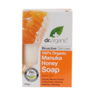 DR ORGANIC MANUKA HONEY MIELE DI MANUKA SOAP SAPONETTA 100 G - Farmadott.it