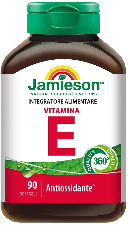 JAMIESON VITAMINA E 90 PERLE - Farmadott.it
