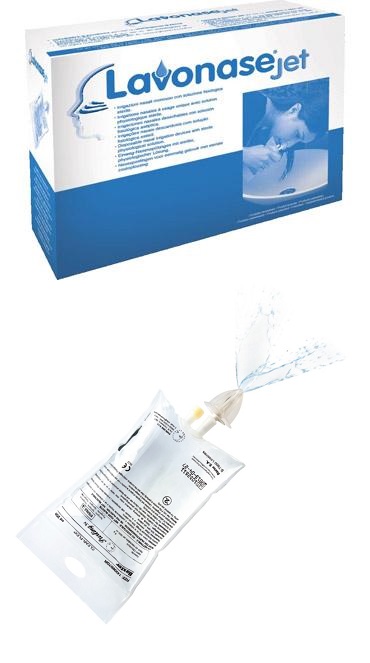 IRRIGATORE NASALE LAVONASE CON SOLUZIONE FISIOLOGICA 6 PEZZI - Farmadott.it