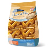 PIACERI MEDITERRANEI PASTA RISO RIGATONI 250 G - Farmadott.it