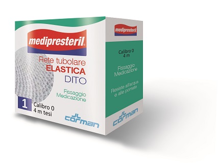 RETE TUBOLARE ELASTICA PER PIEDE E BRACCIO MEDIPRESTERIL CALIBRO 2 4M TESI - Farmadott.it