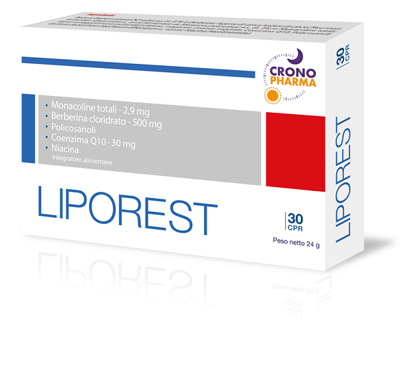 LIPOREST 30 COMPRESSE - Farmadott.it