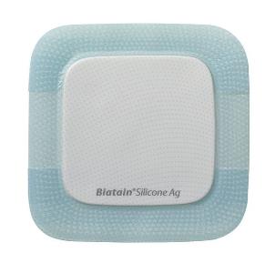 MEDICAZIONE BIATAIN IN SCHIUMA DI POLIURETANO A RILASCIO DI ARGENTO CON BORDO ADESIVO IN SILICONE 7,5X7,5 CM 5 PEZZI - Farmadott.it