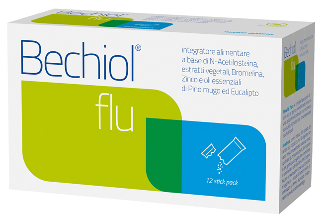 BECHIOL FLU 12 BUSTINE STICK PACK - Farmadott.it