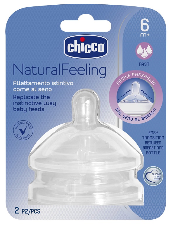 CHICCO TETTARELLA STEPUP NEW 6M+ FLUSSO VELOCE - Farmadott.it