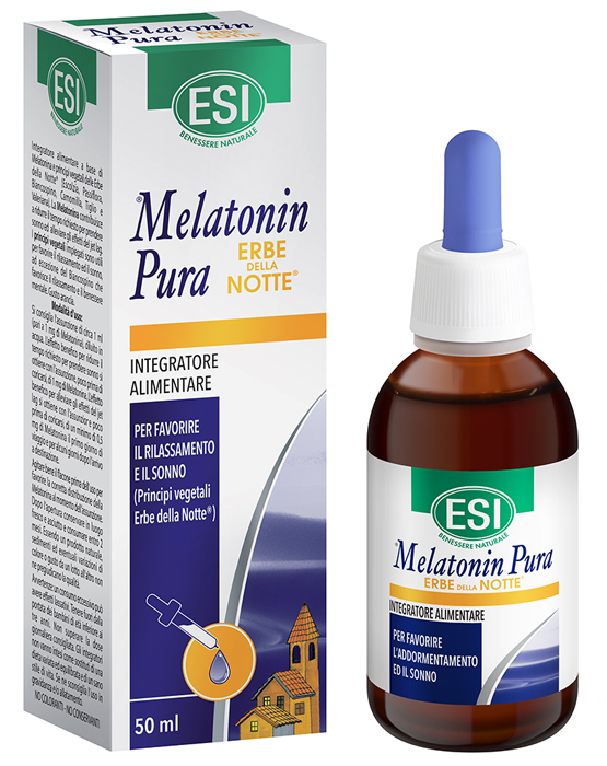ESI MELATONIN PURA GOCCE ERBE NOTTE 50 ML - Farmadott.it