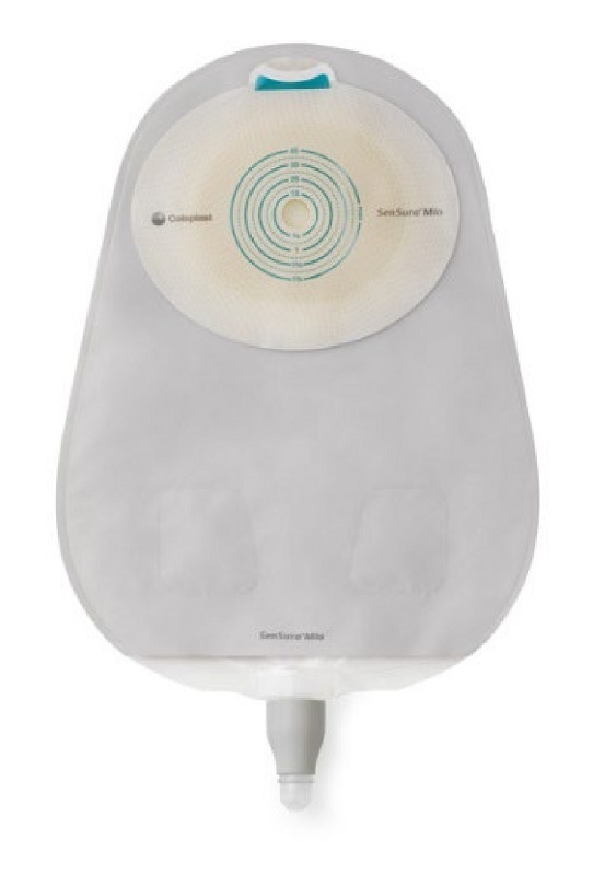 SACCA UROSTOMIA SENSURA MIO SISTEMA A UN PEZZO CON APERTURA ISPEZIONABILE MAXI TRASPARENTE 10-45 30 PEZZI - Farmadott.it