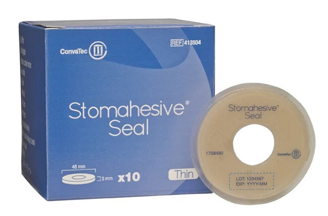 ANELLO STOMIA STOMAHESIVE SEAL FORO APERTURA 18MM DIAMETRO 48MM 10 PEZZI - Farmadott.it