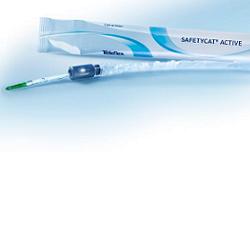 CATETERE VESCICALE AUTOLUBRIFICATO SAFETYCAT ACTIVE ERGOTHAN 30 CM CH 08 - Farmadott.it