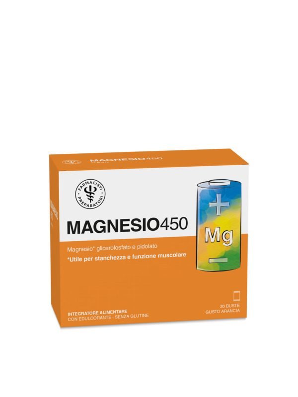 LFP MAGNESIO450 20 BUSTE CON EDULCORANTE - Farmadott.it