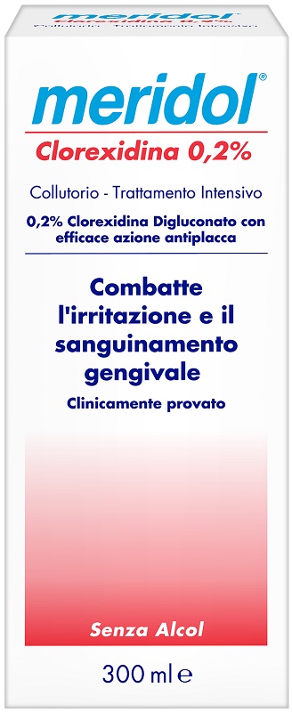 MERIDOL CLOREXIDINA 0,2% COLLUTORIO 300 ML - Farmadott.it