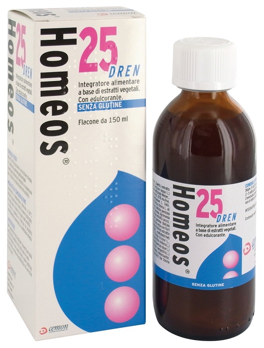 HOMEOS 25 DREN GOCCE 150 ML - Farmadott.it