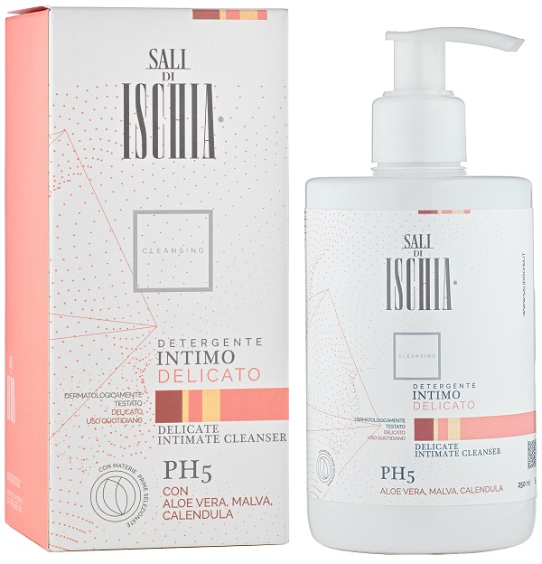 ISCHIA EAU THERMALE DETERGENTO INTIMO DELICATO PH 5 250 ML - Farmadott.it