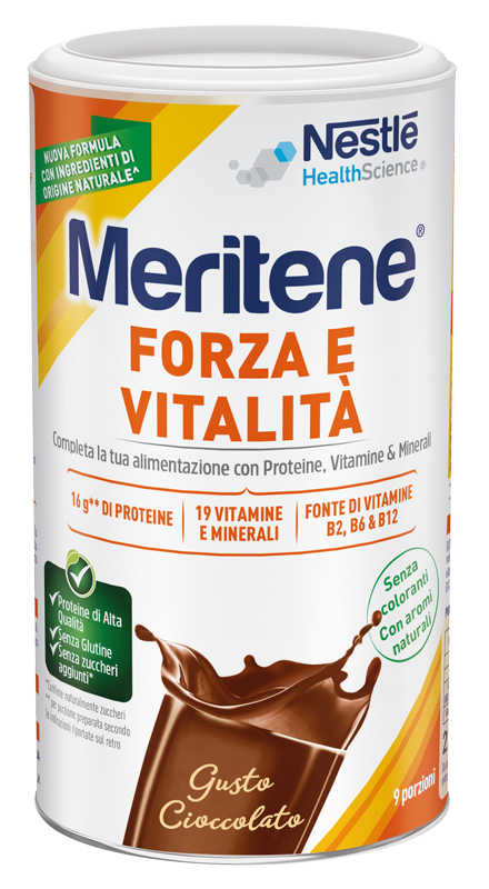 MERITENE FORZA E VITALITA' CIOCCOLATO 270 G - Farmadott.it