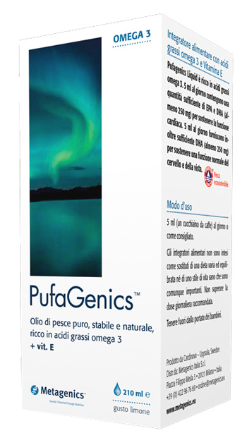 PUFAGENICS LIQUID LIMONE 210 ML - Farmadott.it