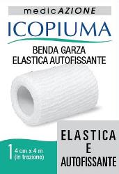 ICOPIUMA BENDA GARZA ELASTICA AUTOFISSANTE CM 4X4 MT - Farmadott.it