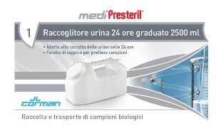 CONTENITORE URINA 24 ORE MEDIPRESTERIL - Farmadott.it