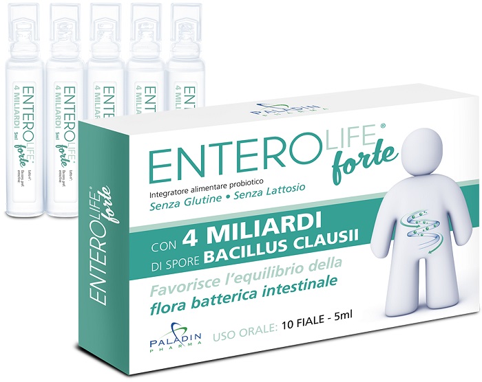 ENTEROLIFE FORTE 4 MILIARDI 10 FIALE DA 5 ML - Farmadott.it
