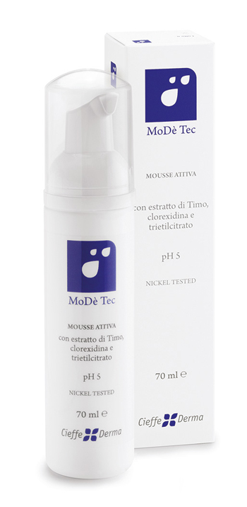 MODE' TEC MOUSSE ATTIVA 70 ML - Farmadott.it