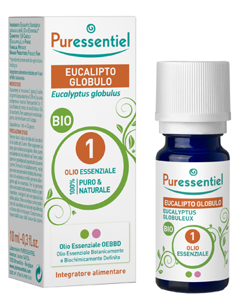 PURESSENTIEL EUCALIPTO GLOBULO OLIO ESSENZIALE BIO 10 ML - Farmadott.it