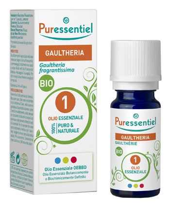 PURESSENTIEL OLIO ESSENZIALE GAULTHERIA BIO 10 ML - Farmadott.it