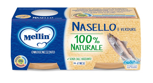 MELLIN OMOGENEIZZATO NASELLO 2 X 80 G - Farmadott.it