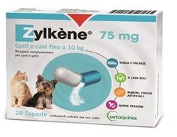 ZYLKENE CANI E GATTI FINO A 10KG 20 CAPSULE 75 MG - Farmadott.it