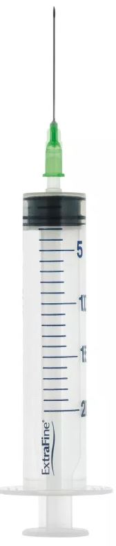 SIRINGA EXTRAFINE 20 ML CON AGO 2 GAUGE 21 0,80X40MM CONO ECCENTRICO 1 PEZZO - Farmadott.it