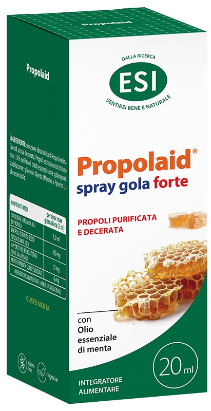 ESI PROPOLAID SPRAY GOLA FORTE 20 ML - Farmadott.it