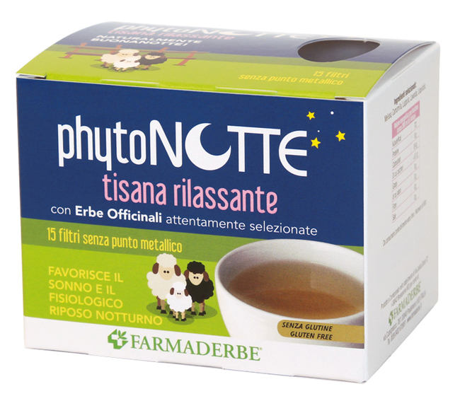 PHYTO NOTTE TISANA RILASSANTE 15 FILTRI DA 18 G - Farmadott.it