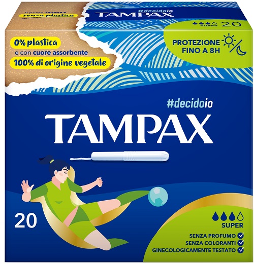 TAMPAX BLUE BOX SUPER 20 PEZZI - Farmadott.it