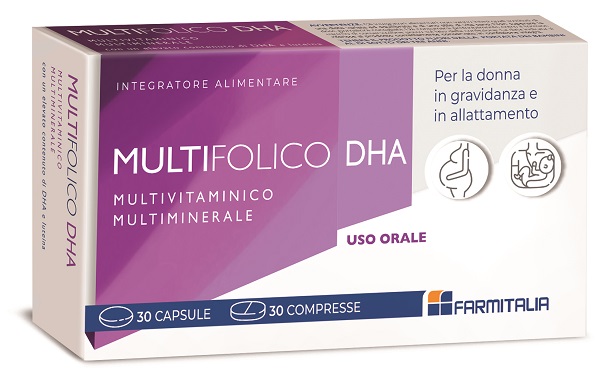 MULTIFOLICO DHA 30 CAPSULE + 30 COMPRESSE - Farmadott.it