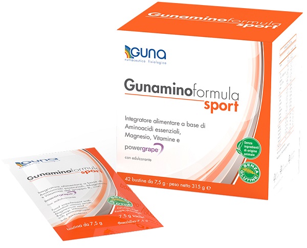 GUNAMINOFORMULA SPORT 42 BUSTE 315 G - Farmadott.it