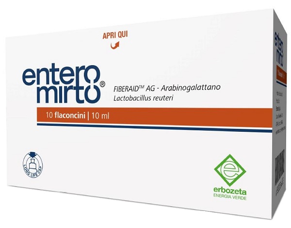 ENTERO MIRTO 10 FLACONCINI DA 10 ML - Farmadott.it