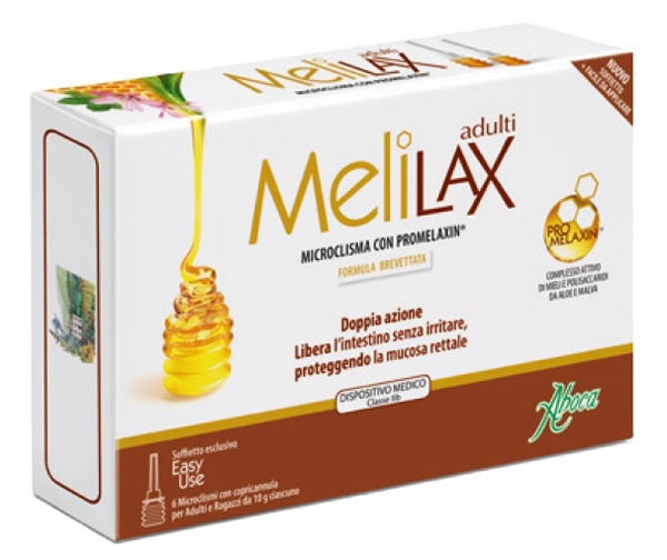 MELILAX ADULTI MICROCLISMI 6 PEZZI 10 G - Farmadott.it