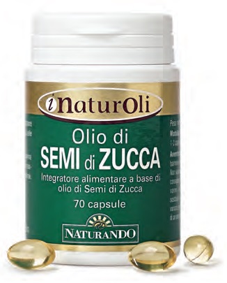 NATUROLI OLIO DI SEMI DI ZUCCA 70 CAPSULE - Farmadott.it