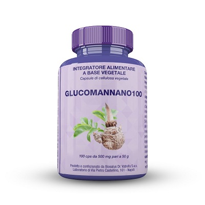 GLUCOMANNANO100 100 CAPSULE 50 GRAMMI - Farmadott.it
