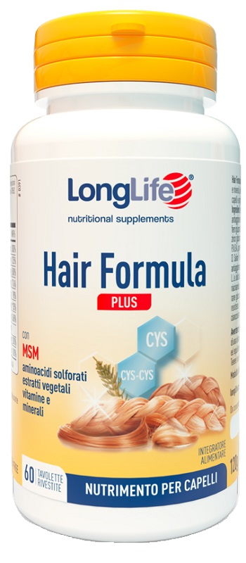 LONGLIFE HAIR FORMULA PLUS 60 TAVOLETTE - Farmadott.it