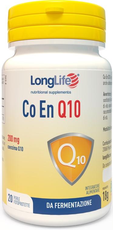 LONGLIFE CO EN Q10 200MG 20 PERLE FOTOPROTETTE - Farmadott.it
