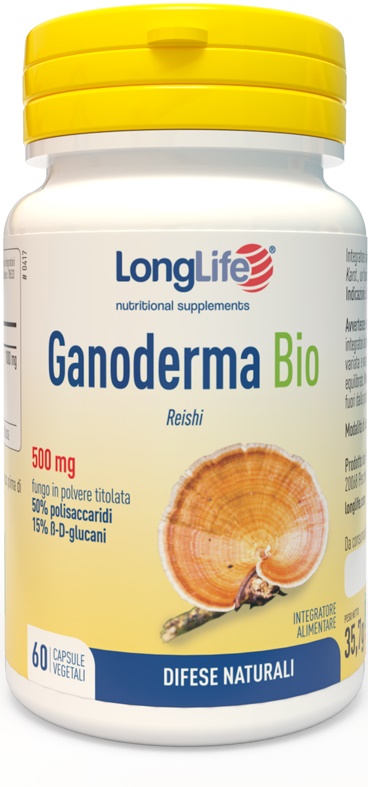 LONGLIFE GANODERMA BIO 60 CAPSULE - Farmadott.it