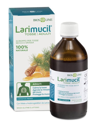 LARIMUCIL TOSSE TOSSE ADULTI SCIROPPO CE 0476V 230 G 175 ML - Farmadott.it